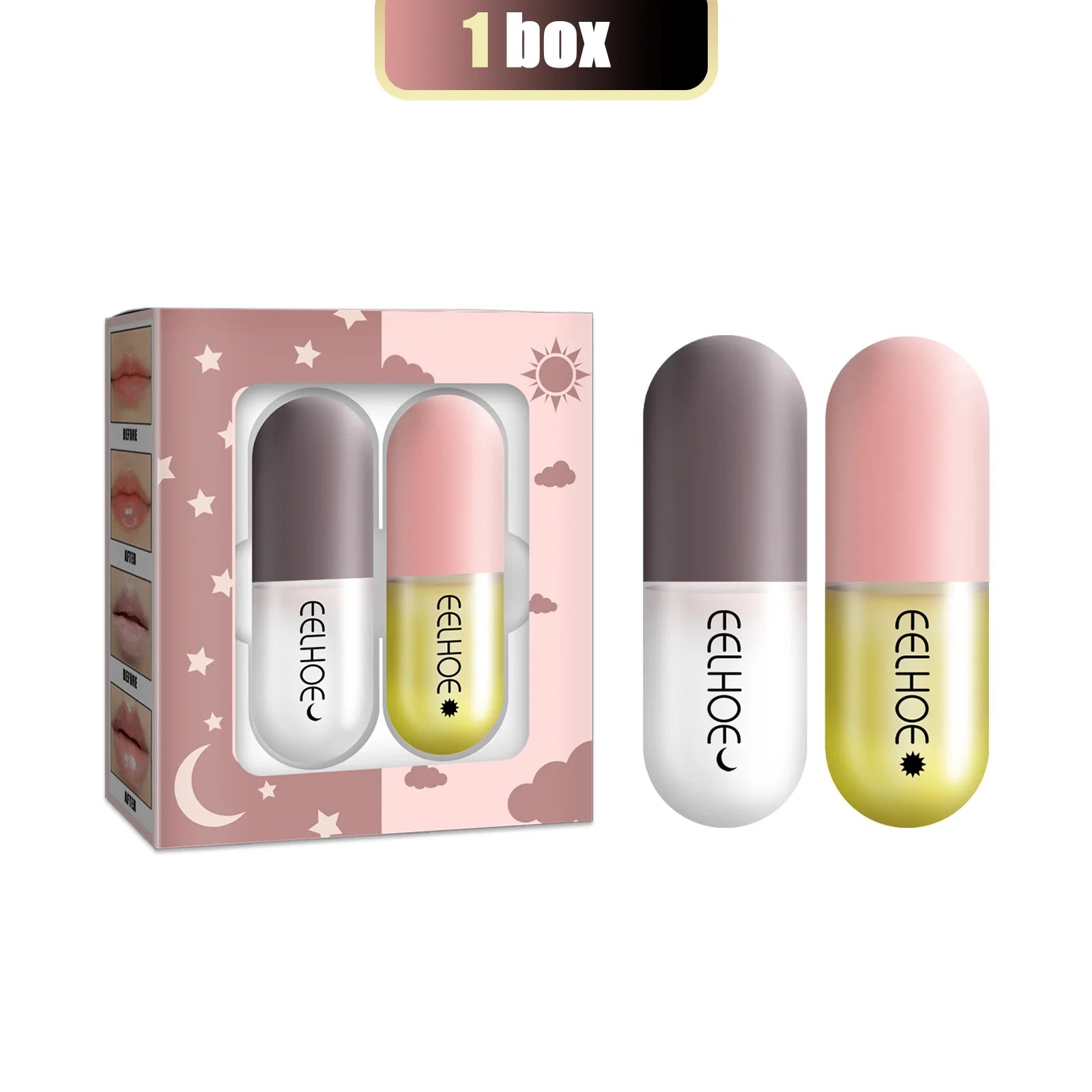 EELHOE Lip Plumper & Moisturizer Set