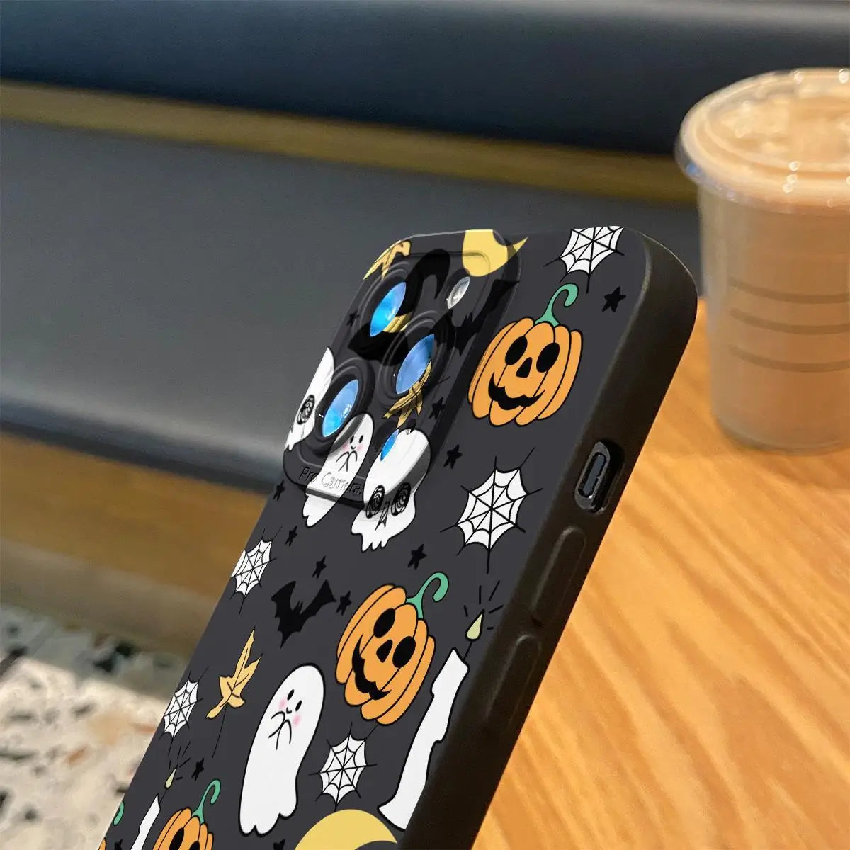 Funny Pumpkin Pattern iPhone Case