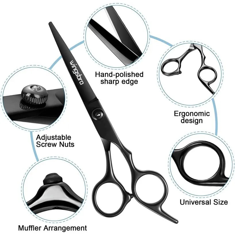 Professional Barber Hairdressing Scissors 6