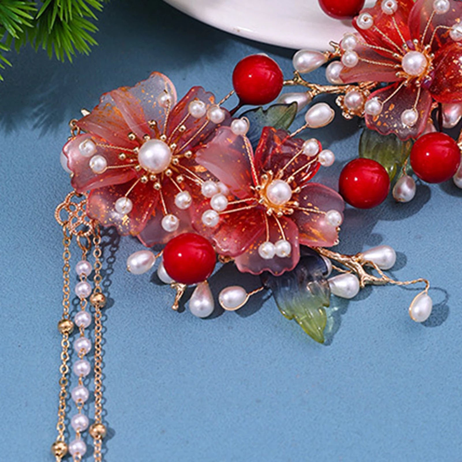 Vintage Chinese Tassel Hairpins – 2pcs