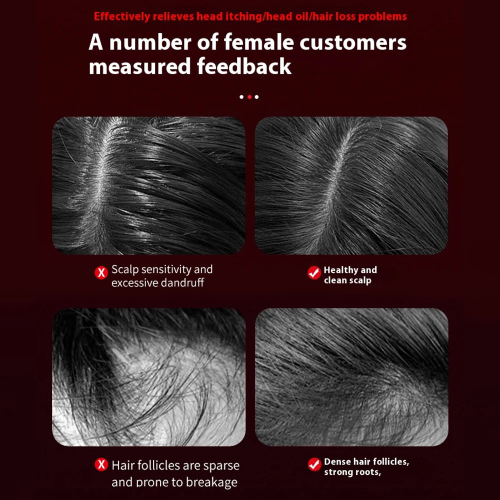 Red Light Electric Massage Comb