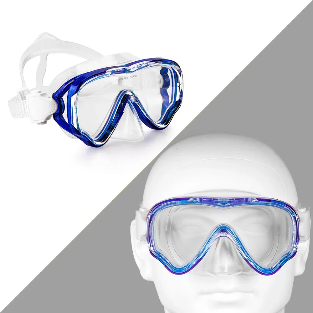 Big Frame Kids Swimming Goggles Anti Fog