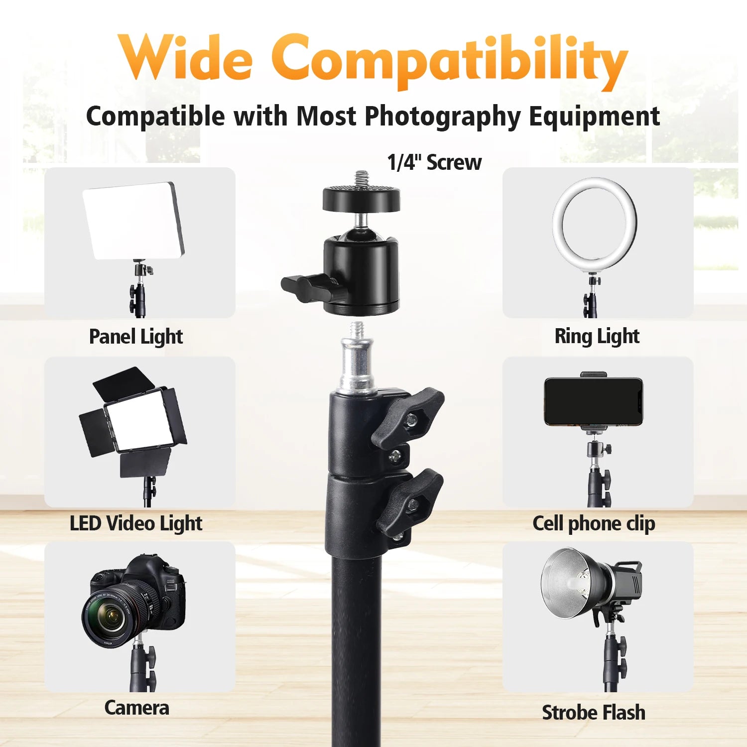 10'' LED Ring Light with 160cm Tripod