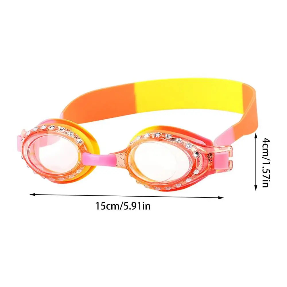 Children Pool Goggles Anti-Fog UV Fit