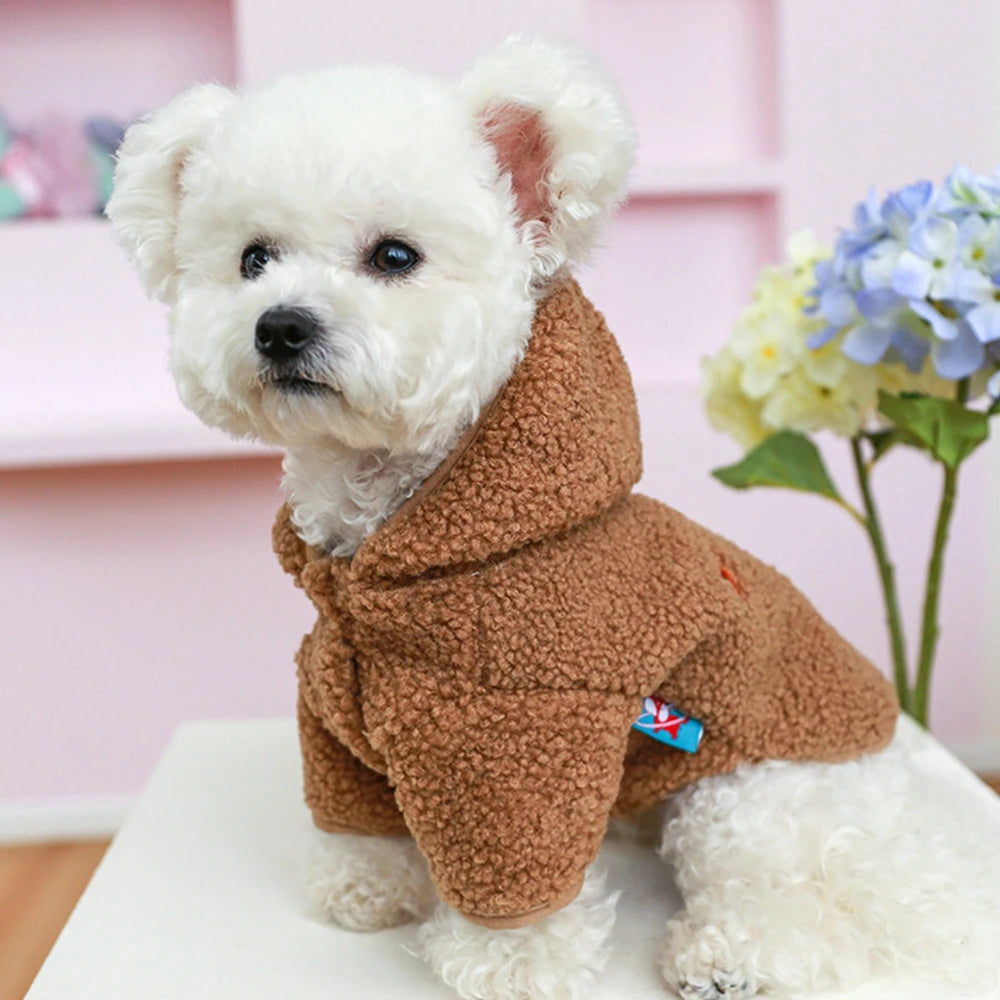 Warm Hooded Winter Coat for Pets