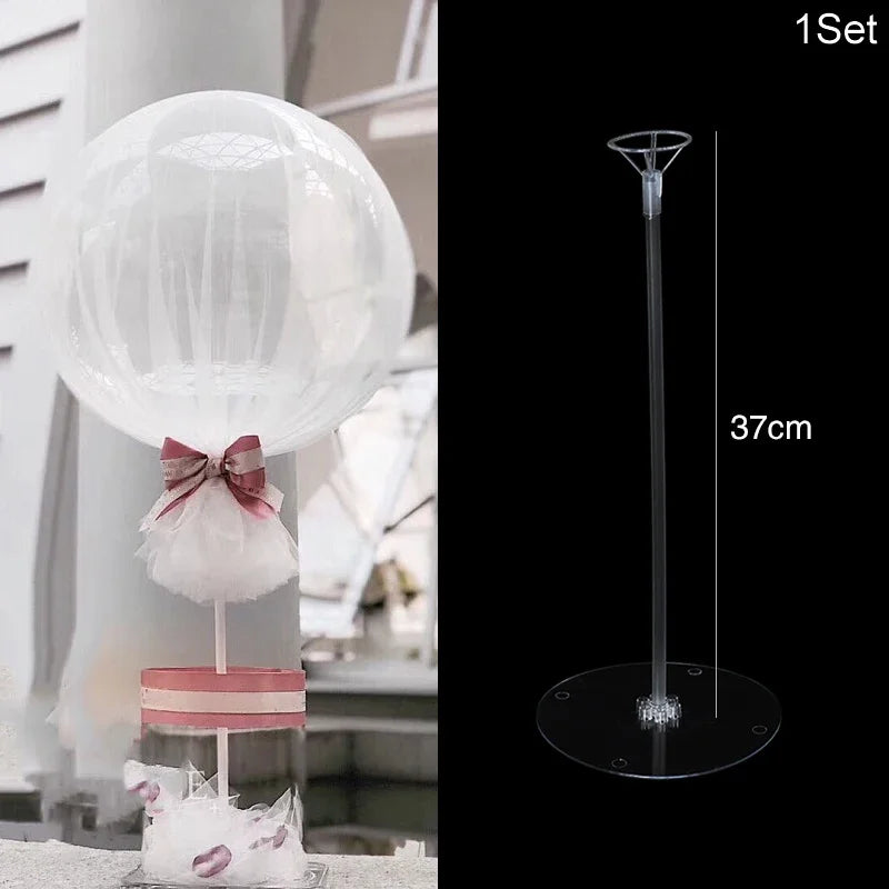 7-Tube Balloon Stand Holder Column