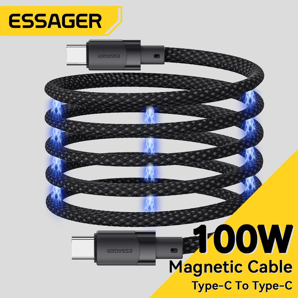 100W USB C Magnetic Fast Cable