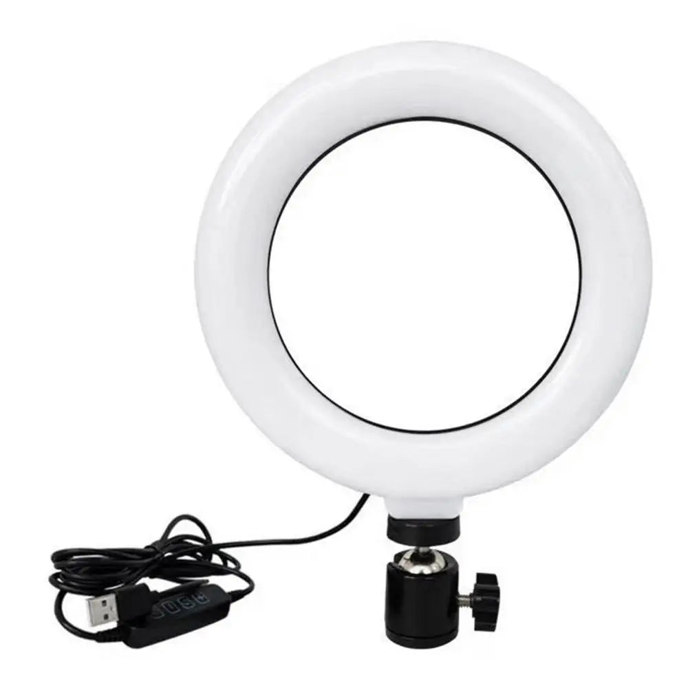 USB Selfie Ring Light with Tripod & Remote