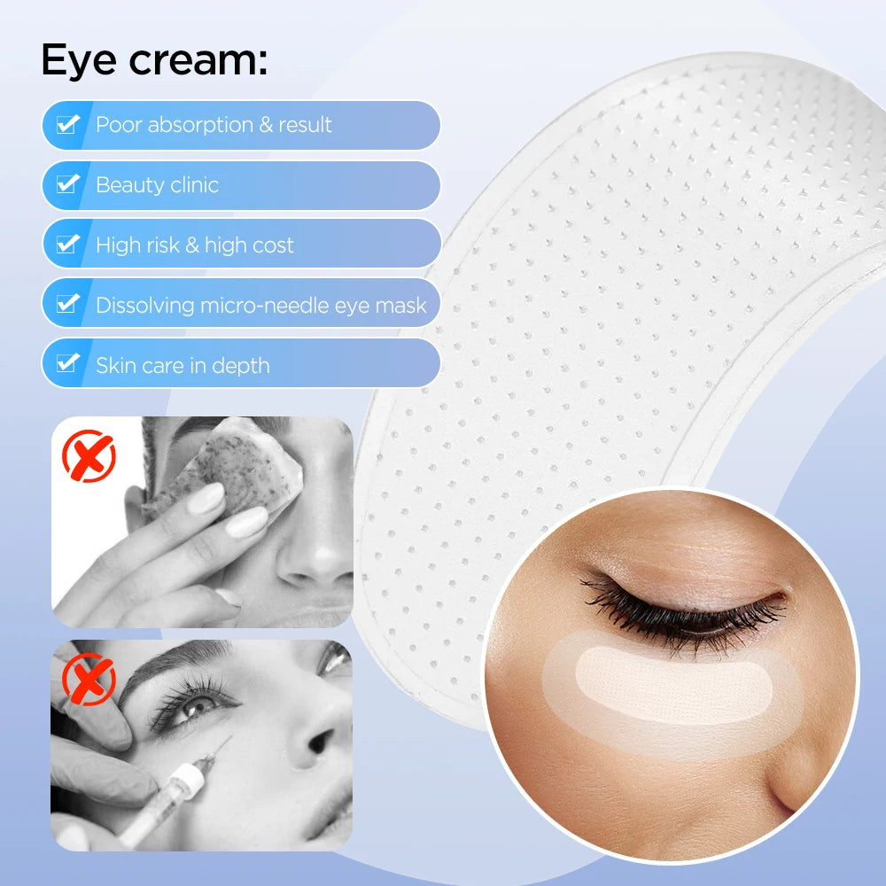 Microneedle Eye Patches – 6/8/10 Pairs