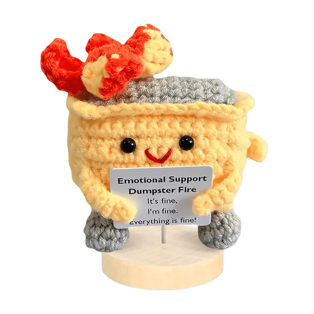 Crochet Dumpster Fire – Support Gift