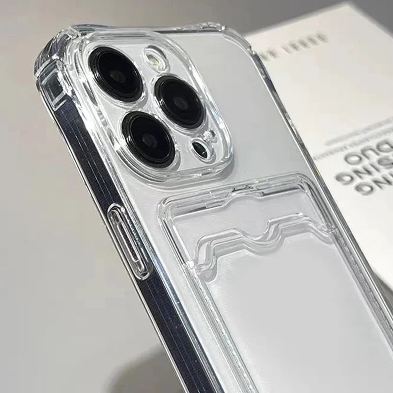 Shockproof Clear Silicone iPhone Case