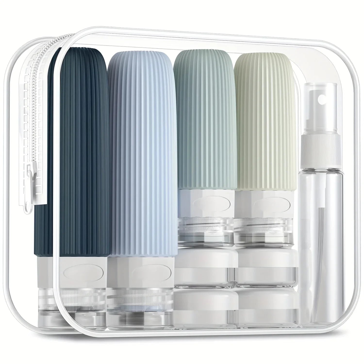 16-Piece TSA Travel Bottle Set