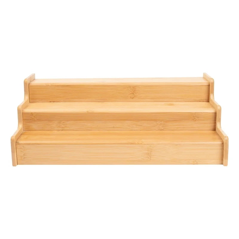 Expandable Bamboo 3-Tier Spice Rack
