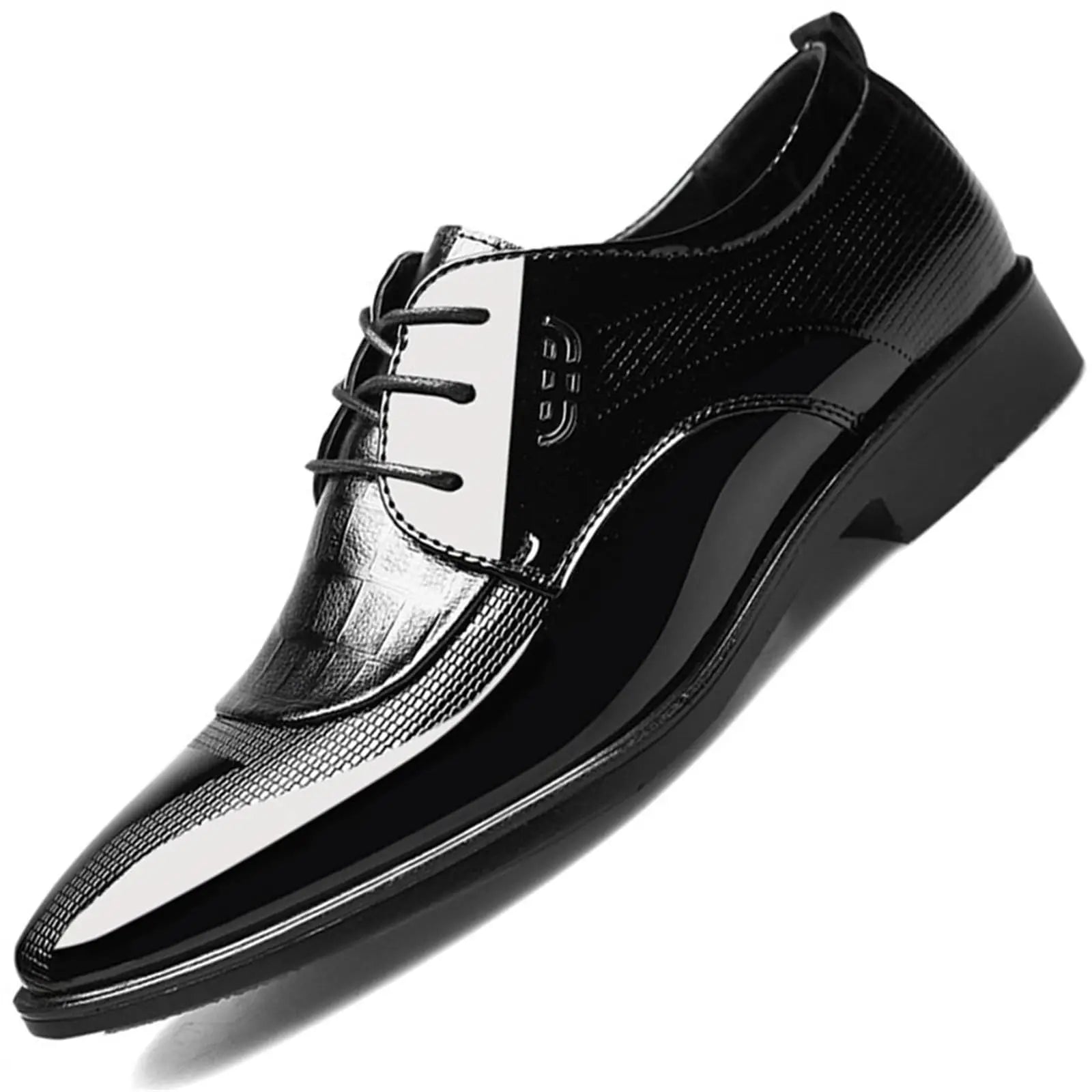 Men's Patent Leather Formal Oxford Shoes