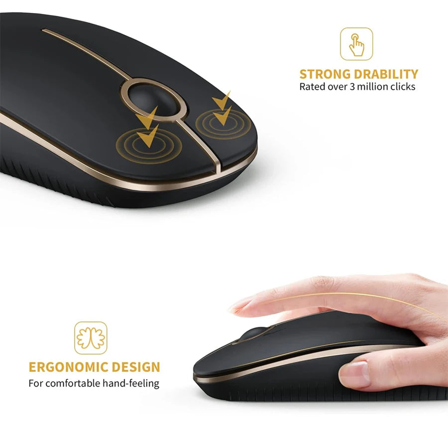 Wireless 2.4G Slim Portable Mouse