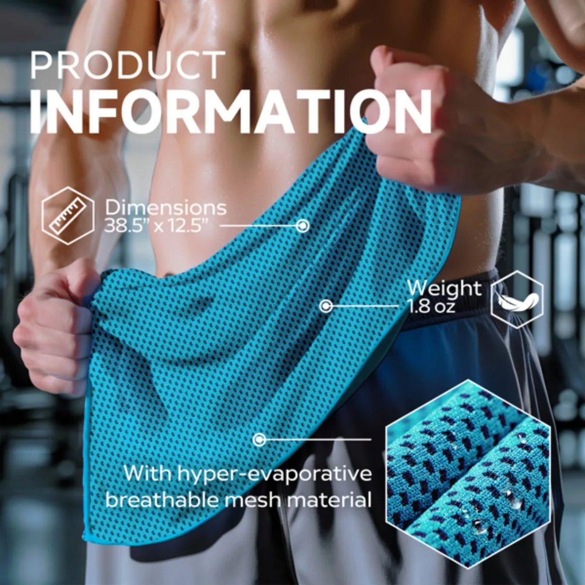 Superfiber Cooling Towel 4-Pack