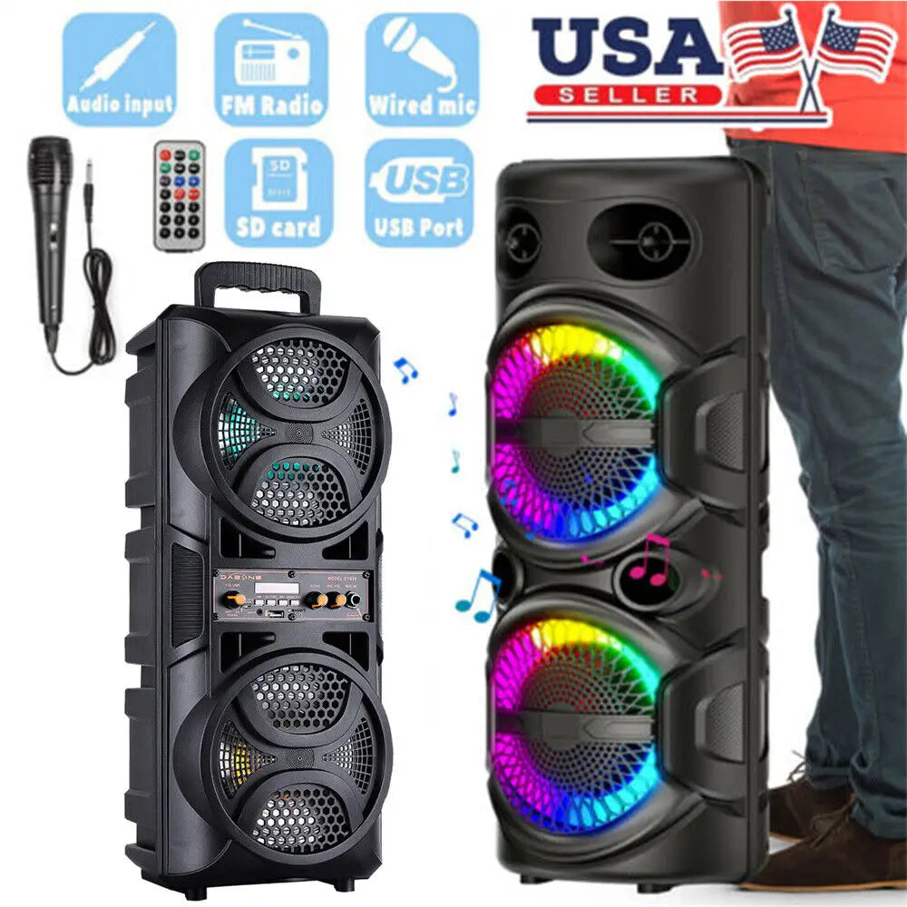 3000W Portable Bluetooth Bass Speaker