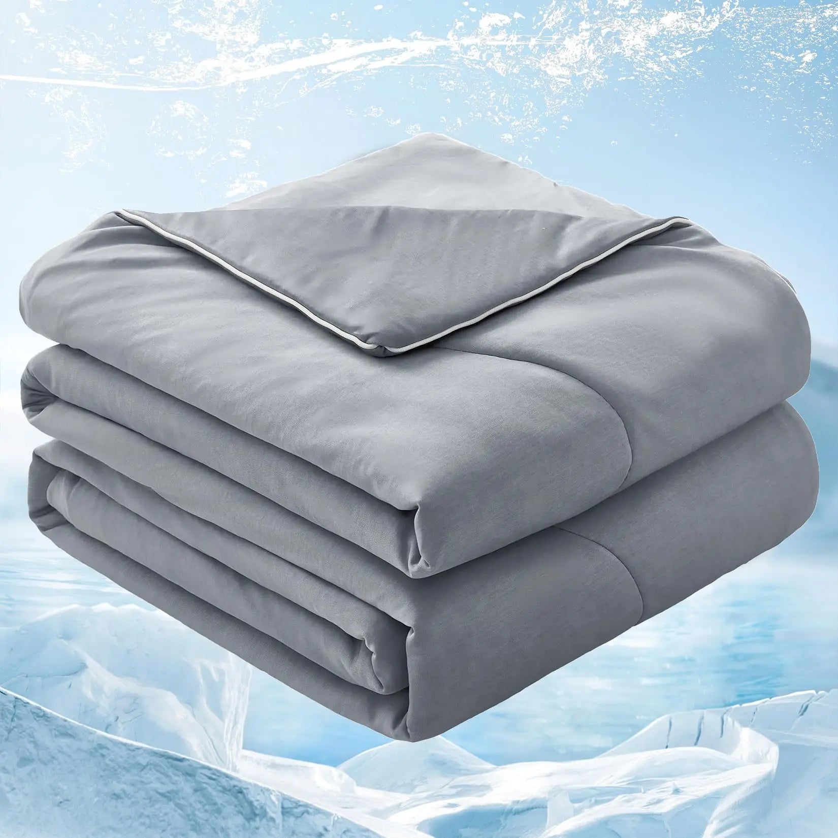 Double-Sided Washable Cooling Comforter