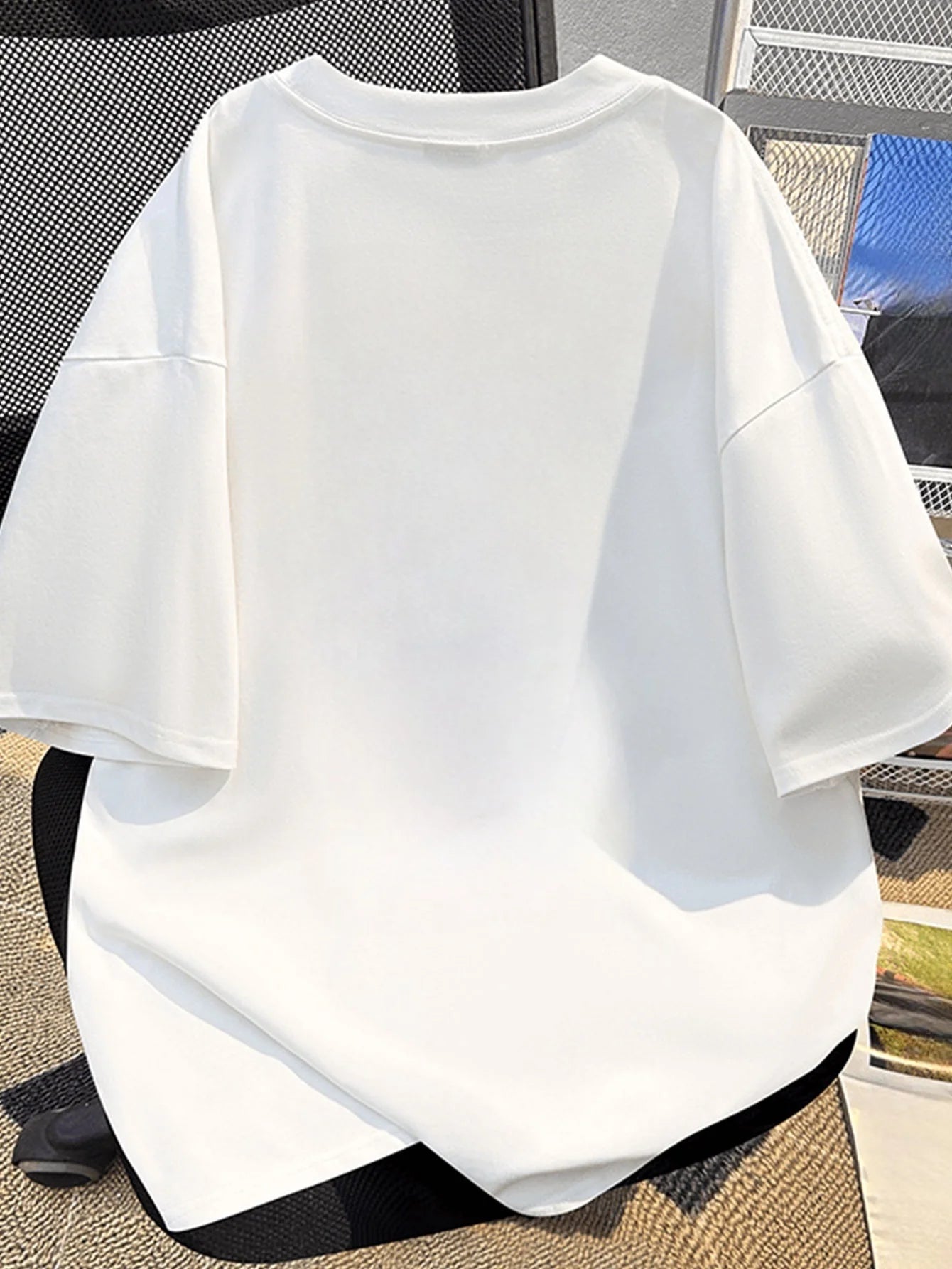 Cartoon Muscle Goose Cotton T-Shirt