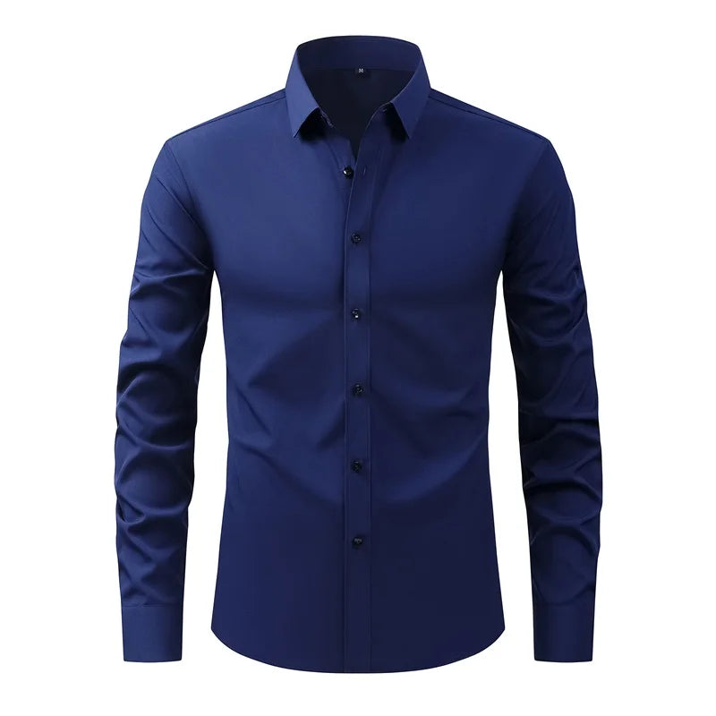 Men's Classic Long Sleeve Casual Shirt