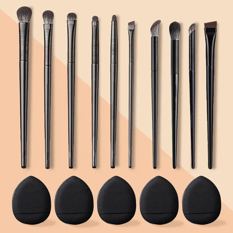 Soft Bristle Eyeshadow Brush Set 10pcs