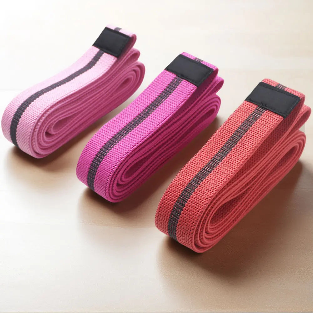 3PCS Long Workout & Booty Bands Set