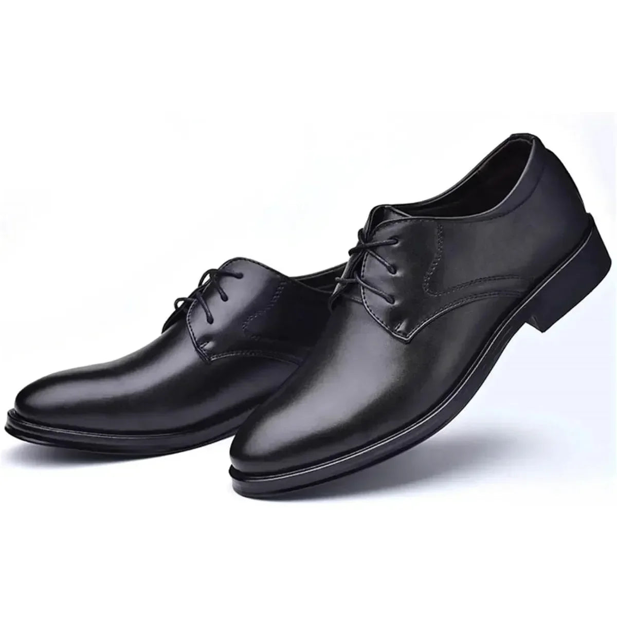 Men's Classic Matte Leather Oxford Shoes
