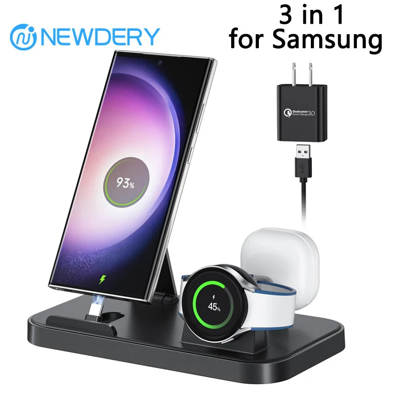 3-in-1 Wireless Charging Station for Samsung