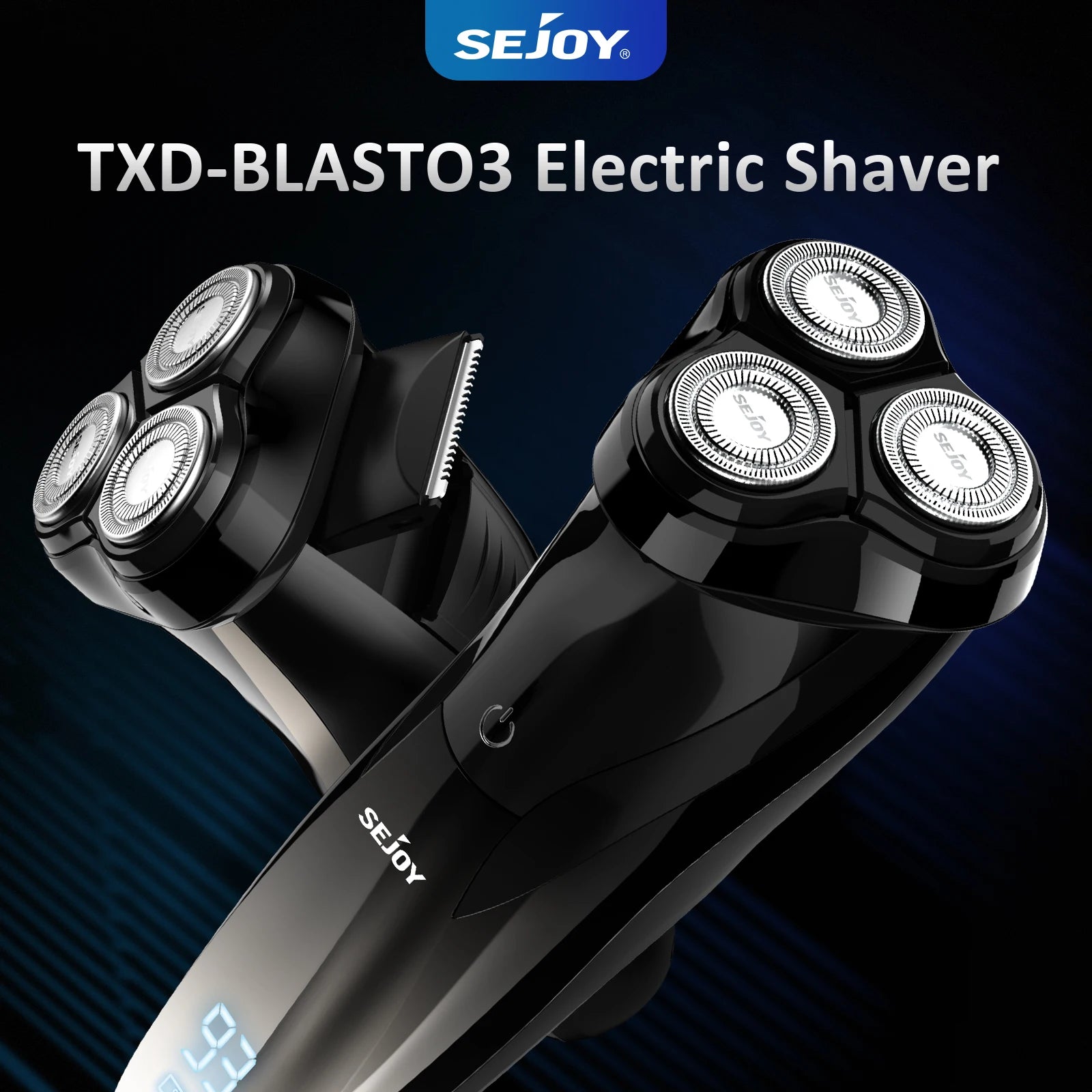Sejoy 3D USB Rechargeable Waterproof Razor