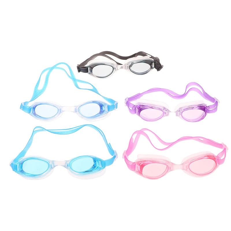 Kids Anti-Fog Swim Goggles w/ Earplugs