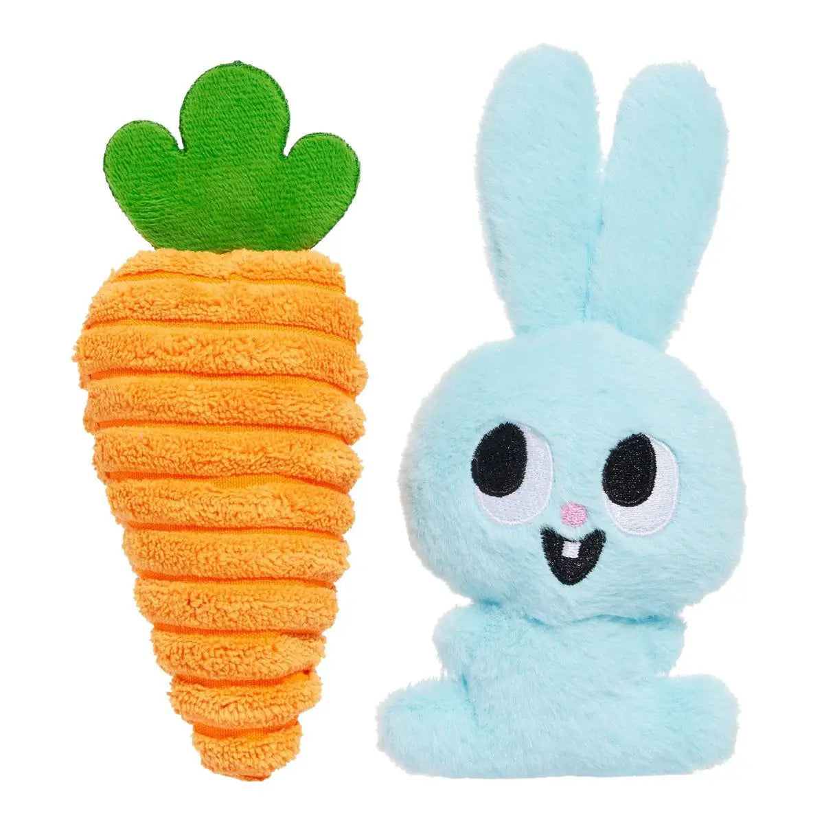 Easter Carrot Dog Plush Toy Set - 2pcs
