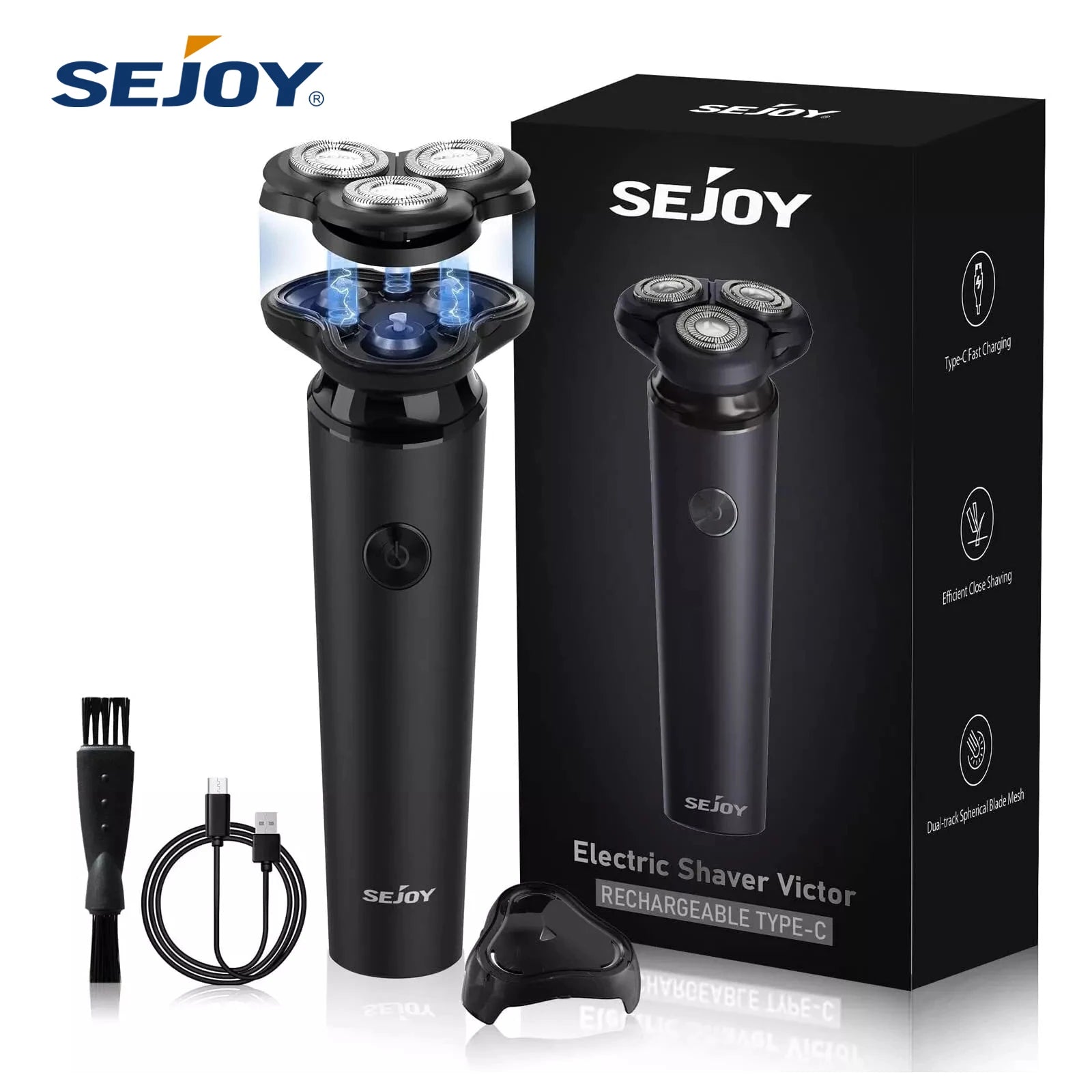 Sejoy Waterproof IPX5 Electric Shaver