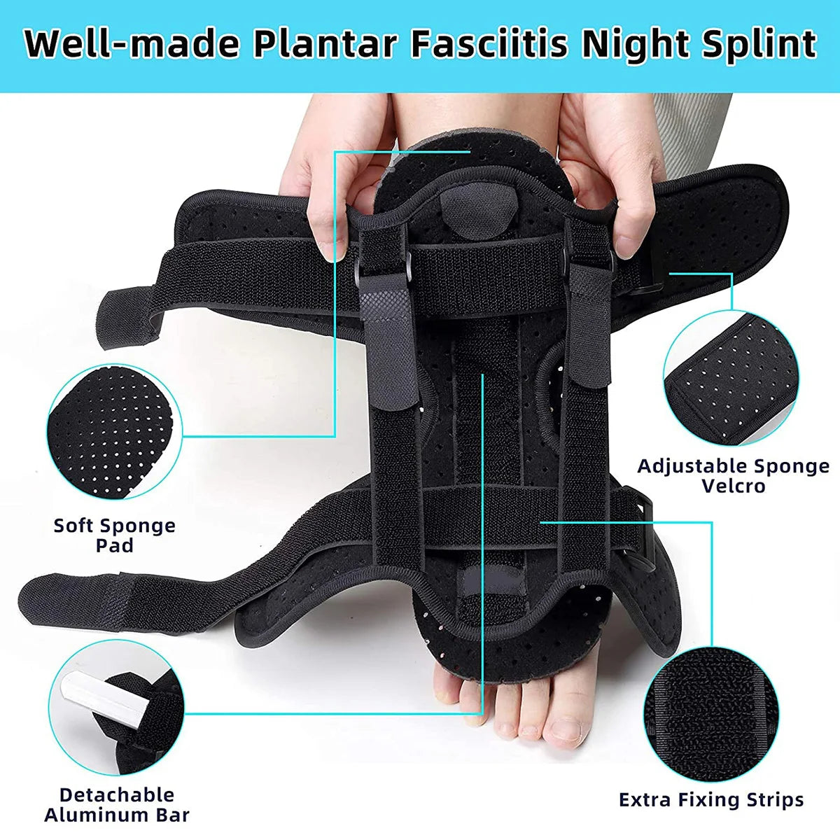 Adjustable Plantar Fasciitis Night Splint