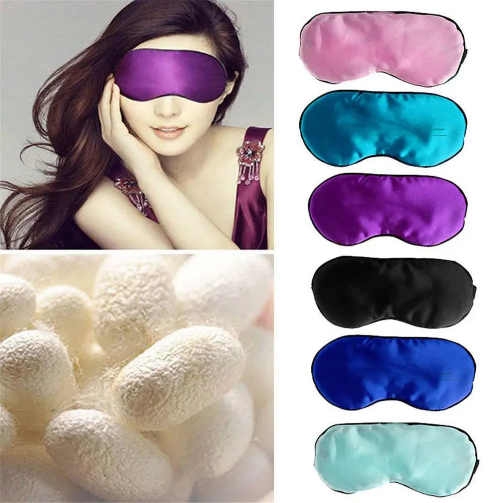 Pure Silk Sleep Eye Mask - 9 Colors