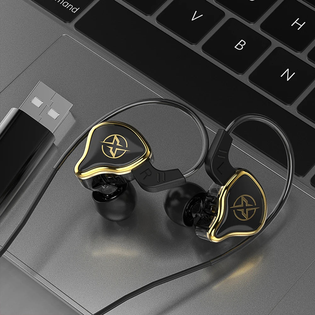 USB Wired Gaming Headset with Mic