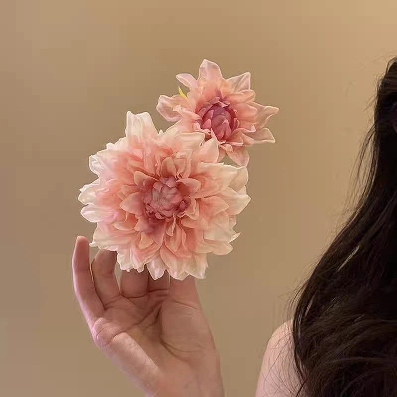 Boho Flower Hair Clips for Women Girls