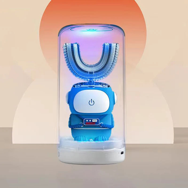 360° U-Shaped Kids Electric Toothbrush