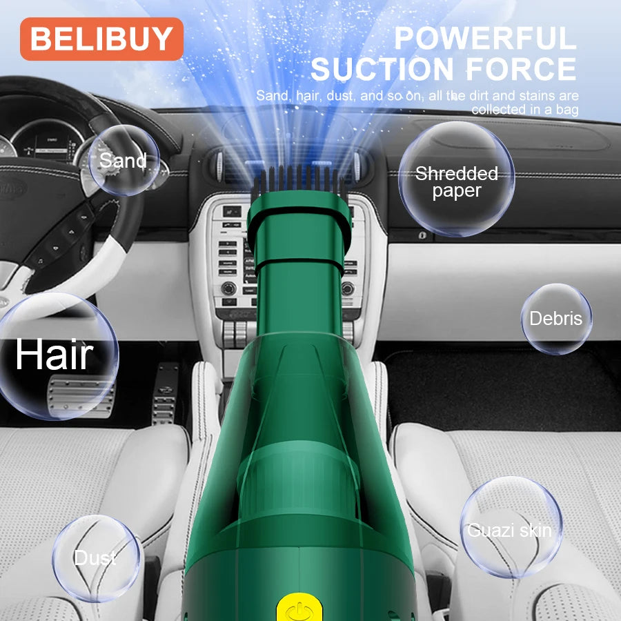 Multifunctional ABS Car Vacuum Cleaner