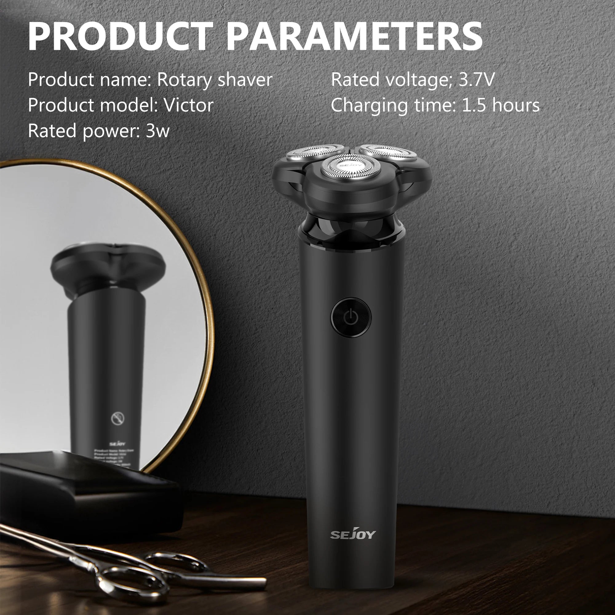 SEJOY Portable USB Electric Shaver