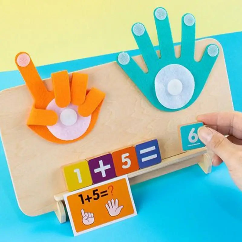 Double-Sided Math Learning Toy