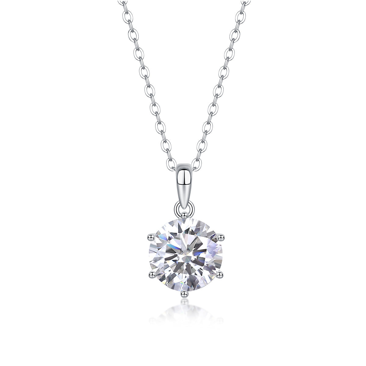 Refreshing Breeze Moissanite Necklace Set