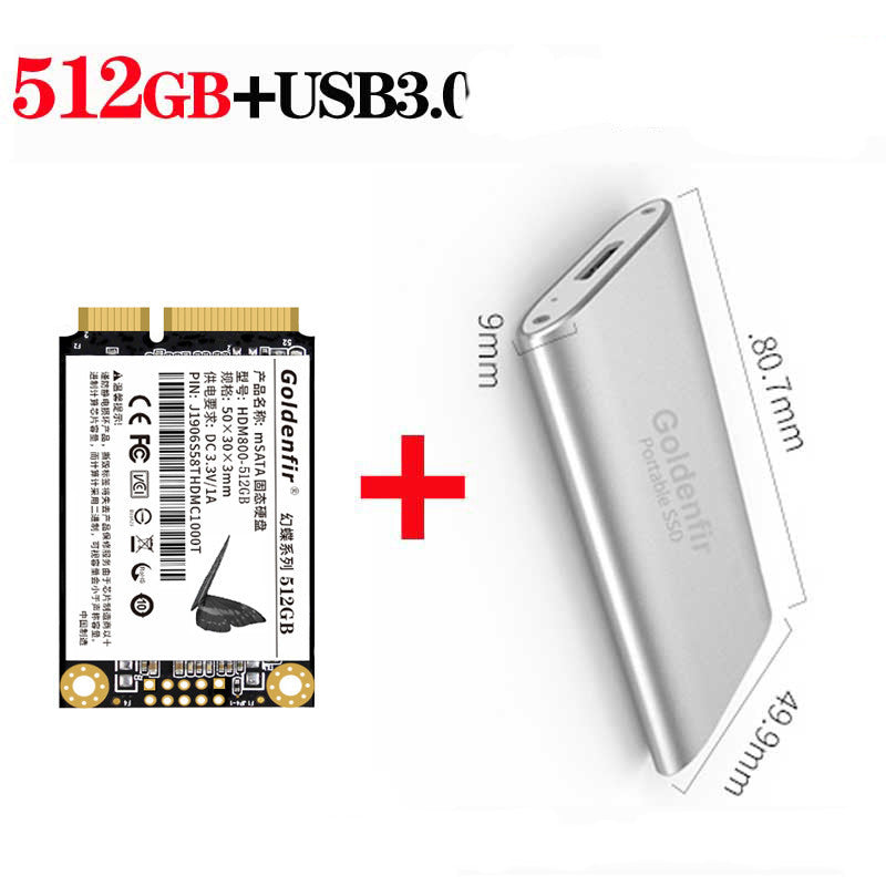 512GB Universal Mini SATA SSD Drive