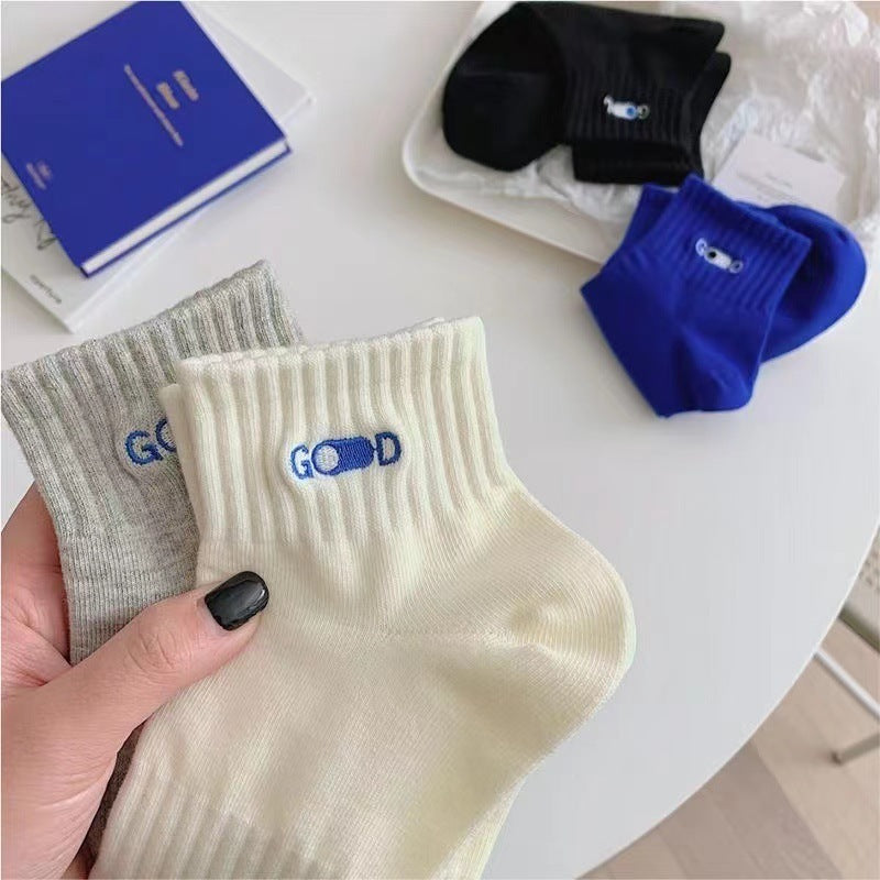Chaussettes de sport en pur coton pour hommes