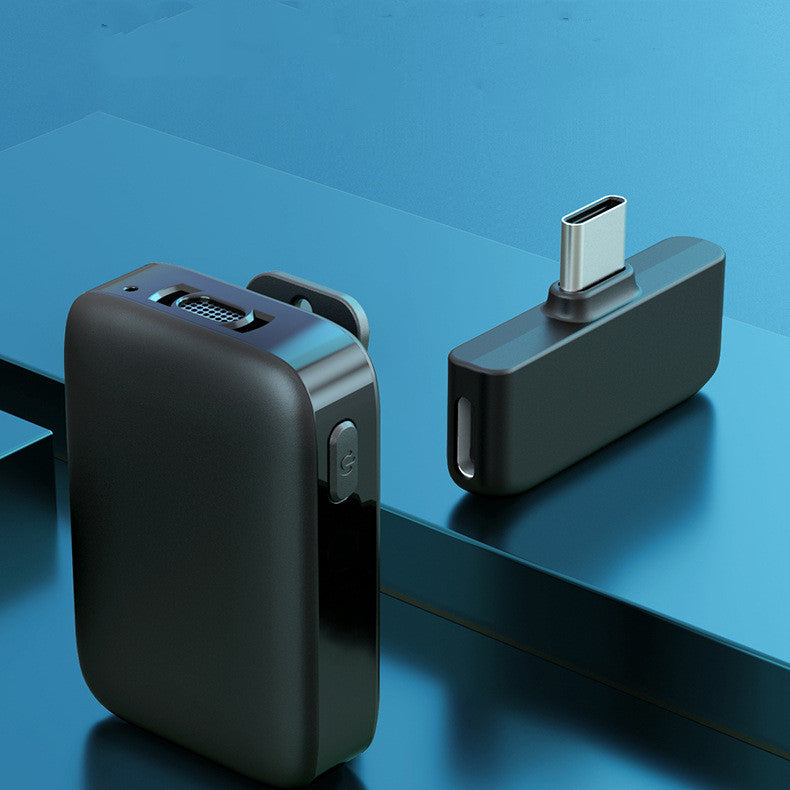 Dual Wireless Lavalier Mic with Noise Cancel