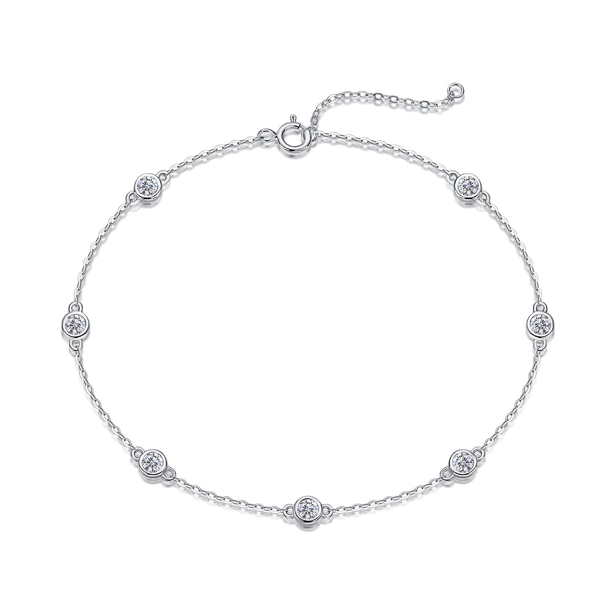 Smart Bubble Mossan Diamond Bracelet
