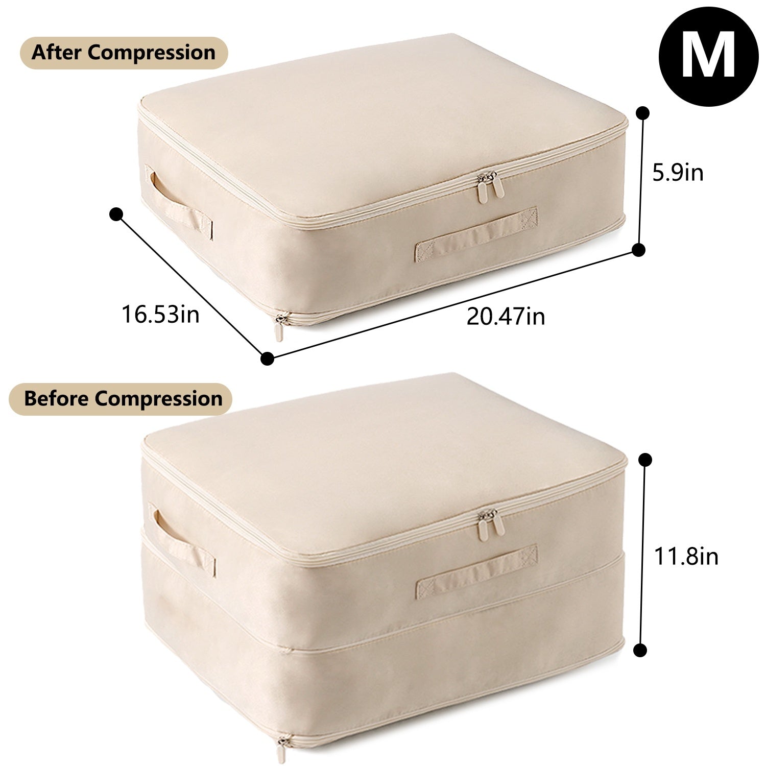 Foldable Storage Bag for Bedding & Clothes