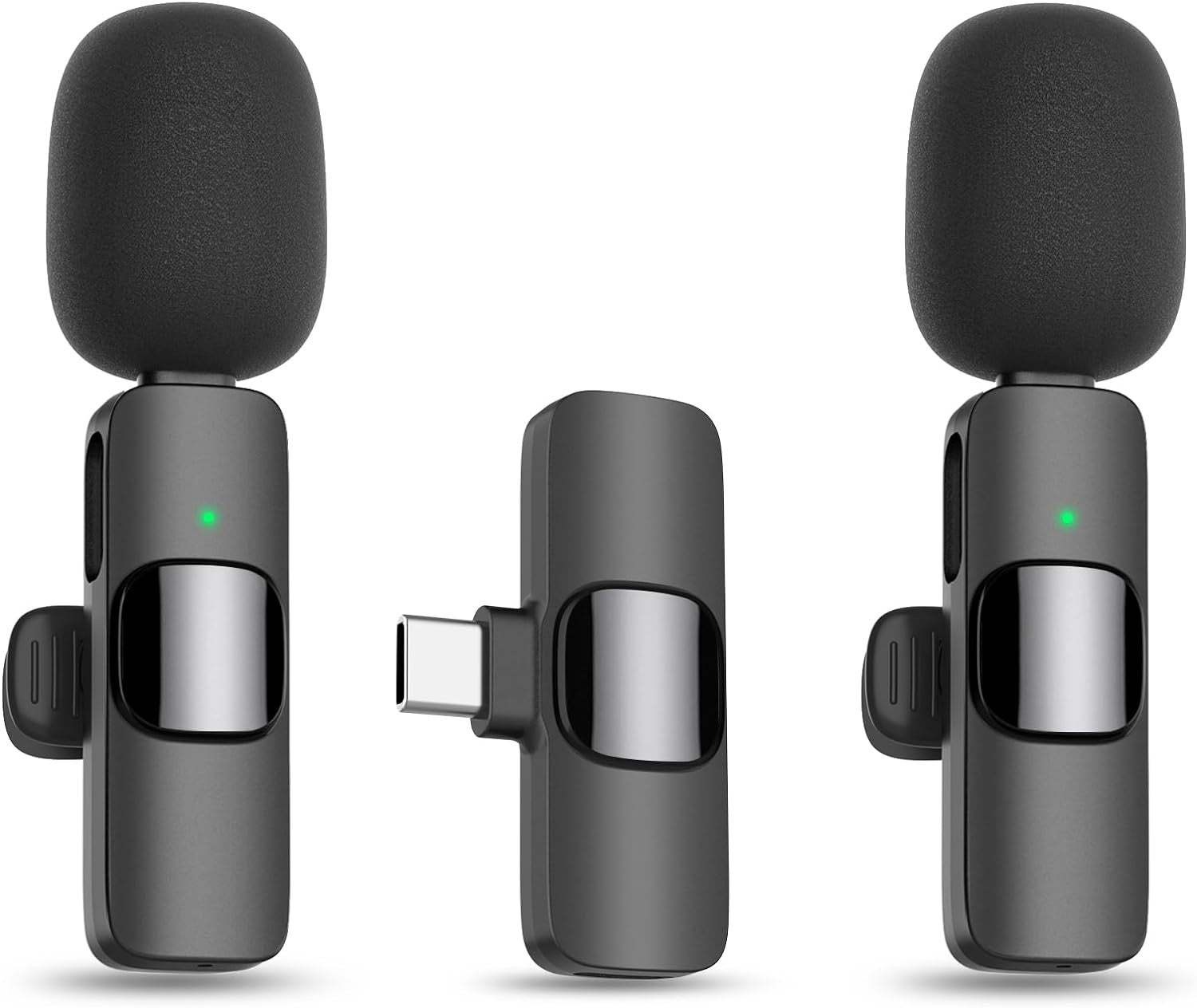 Wireless Lavalier Mic Type-C for iPhone