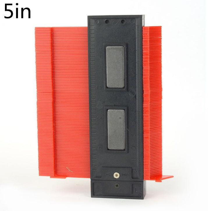Radial Ruler Contour Profile Gauge Tool