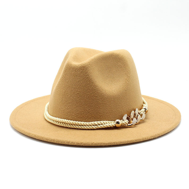 Chapeau Fedora vintage britannique pour femme