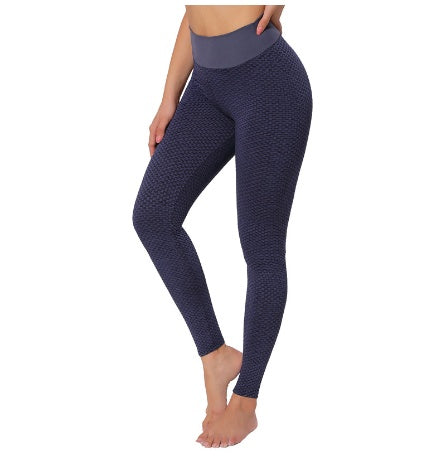 Leggings de yoga sans couture à carreaux